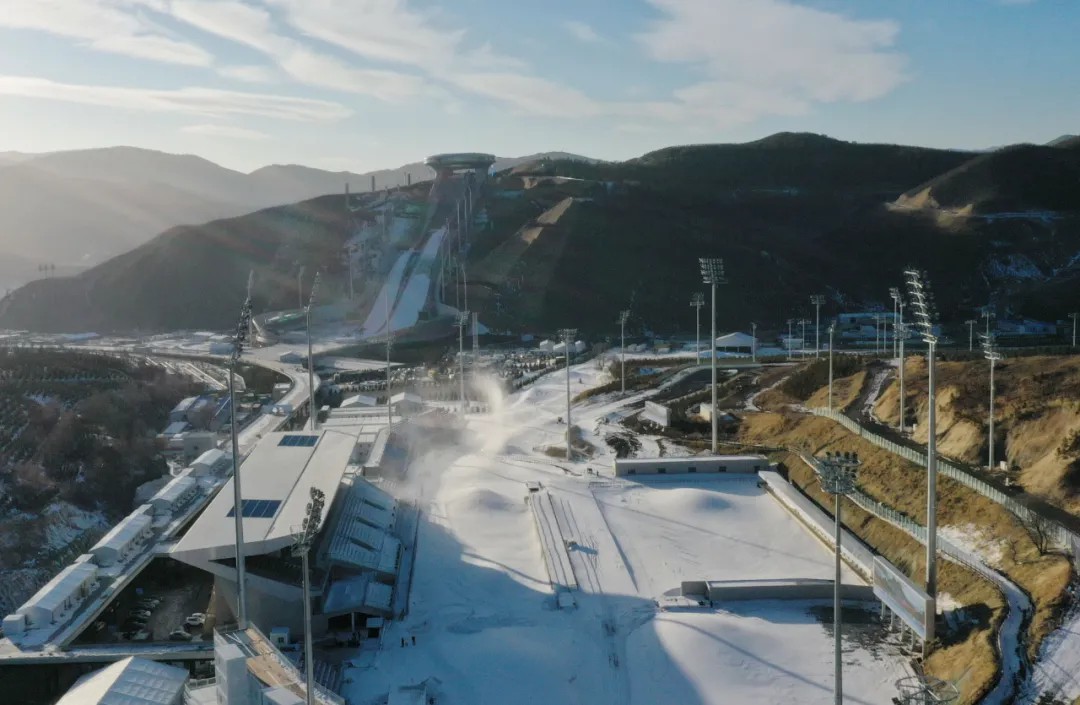 衛(wèi)星見證，這里如何變身“冬奧小城”