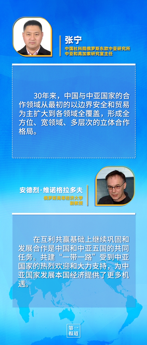 第一報(bào)道 | 建交三十年，習(xí)主席這樣評(píng)價(jià)與中亞五國關(guān)系