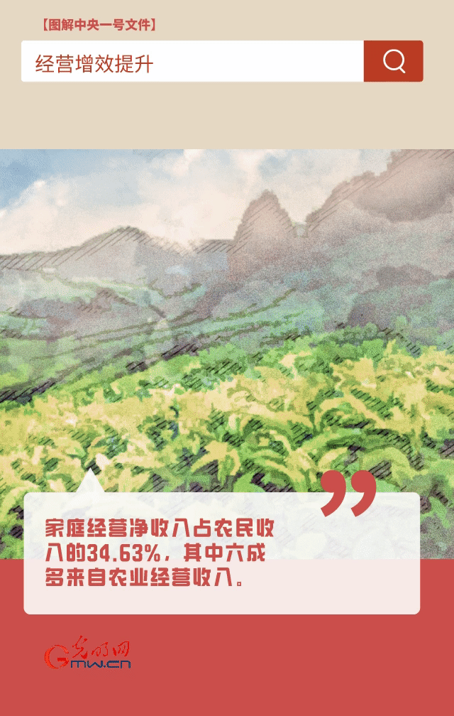 【圖解中央一號文件】“動”漫海報丨今年如何讓農(nóng)民的“錢袋子”鼓起來？