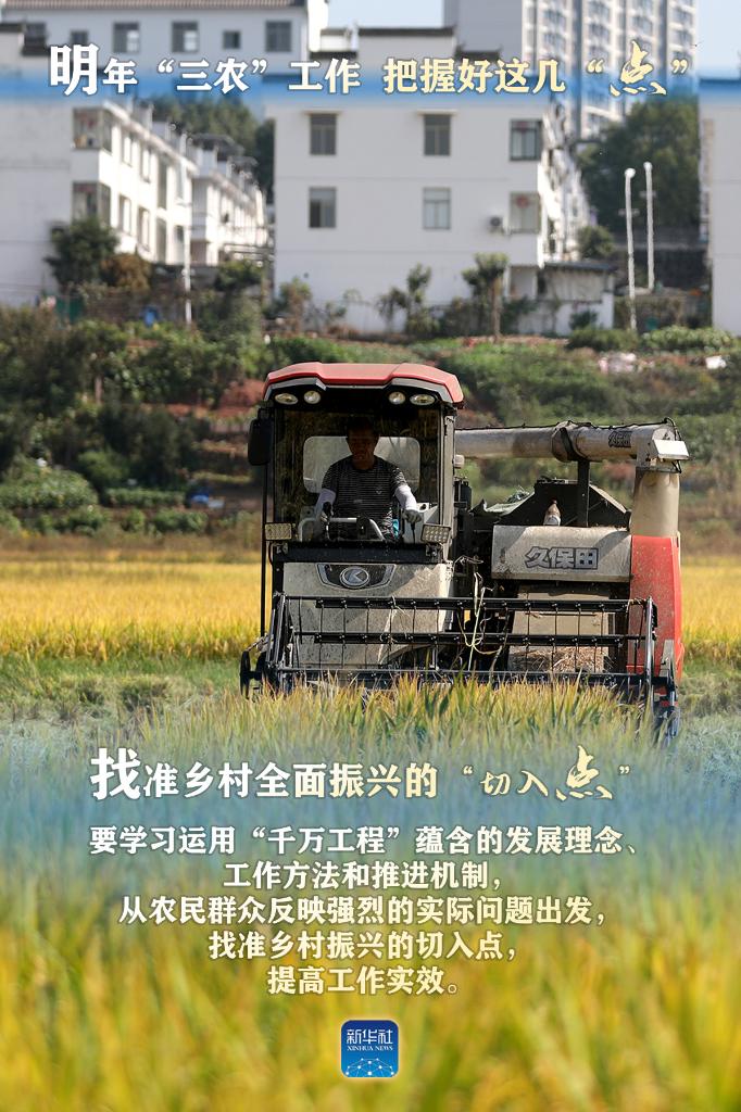 明年“三農”工作，這幾個“點”要把握好