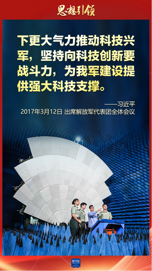 思想引領(lǐng)｜兩會上，習(xí)主席這樣談強軍之路