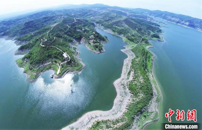 圖為航拍生態(tài)園現(xiàn)狀?！●T華 攝