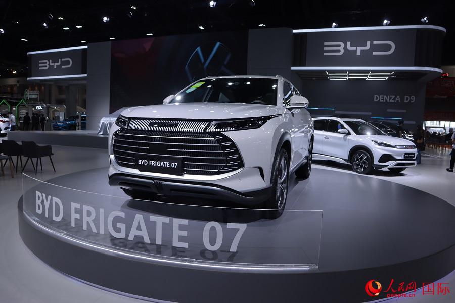 第44屆曼谷國際車展開幕。李百加攝