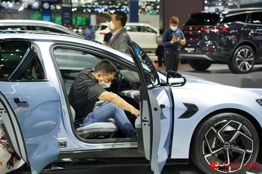 第44屆曼谷國際車展開幕。李源欣攝