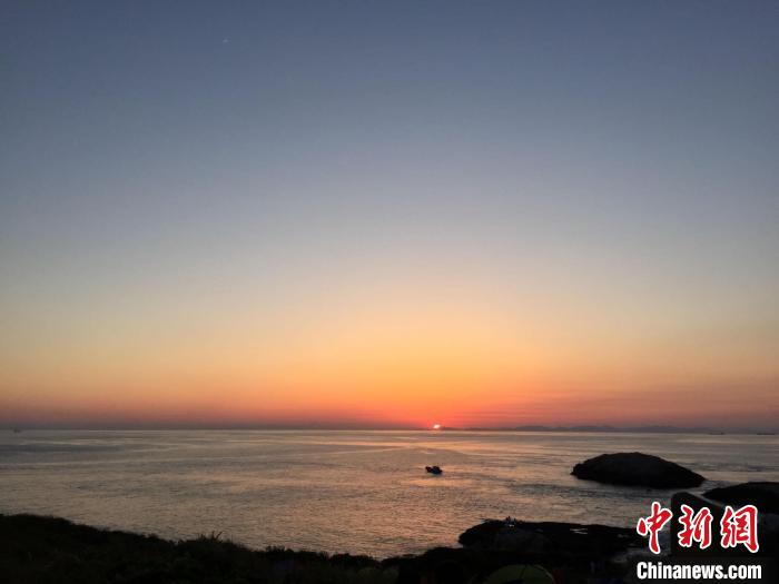 浙江海域一景。　林波 攝