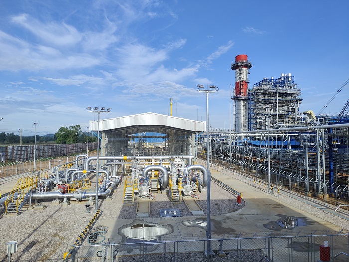 泰國新崗天然氣管道項目計量調(diào)壓站?？ì斎R 攝