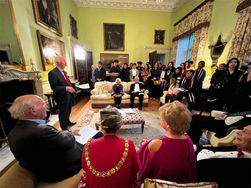 藝術(shù)節(jié)舉辦的人文交流活動。主辦方供圖