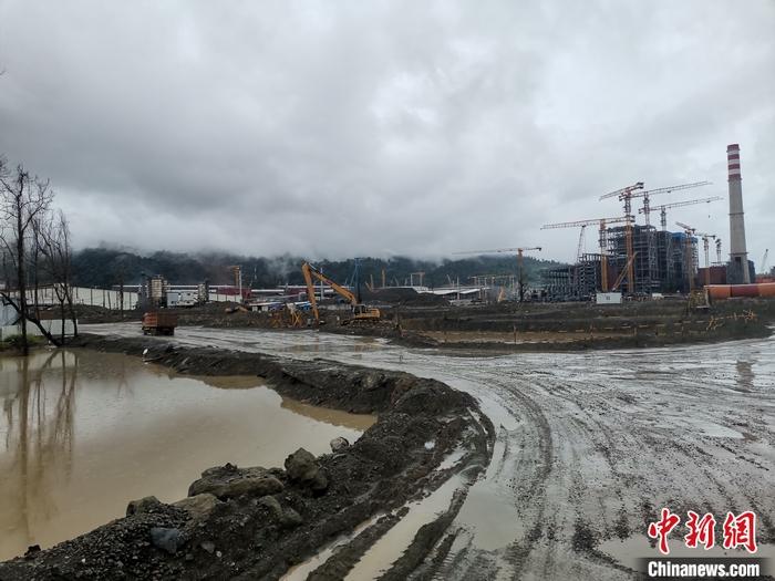 青山緯達貝園區(qū)建設(shè)初早期。 受訪者供圖