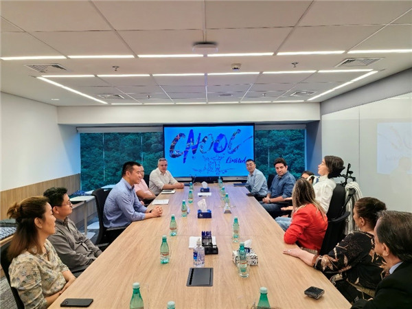 座談會(huì)現(xiàn)場(chǎng)。中海油巴西公司供圖