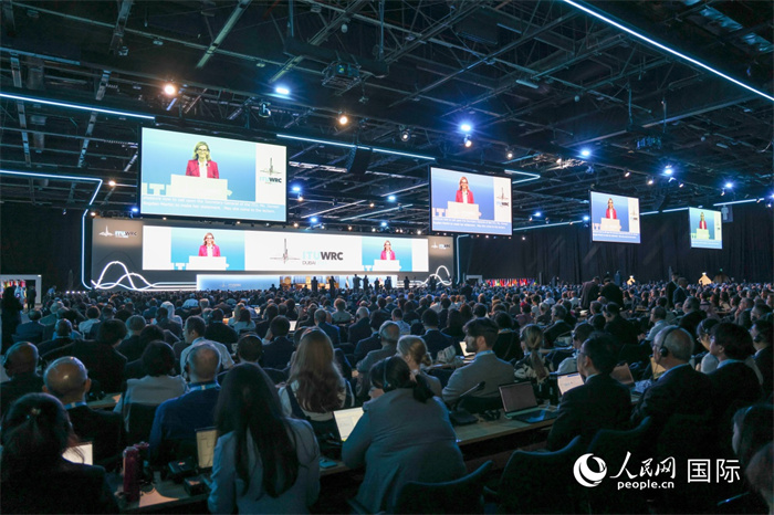 2023年世界無線電通信大會(huì)開幕式現(xiàn)場。人民網(wǎng)記者 任皓宇攝