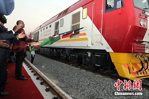 圖為2017年5月31日，蒙內(nèi)鐵路成功開通。<a target='_blank' href='/'><p  align=