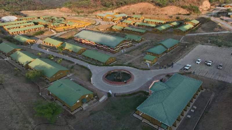 寄宿中學實景。主辦方供圖