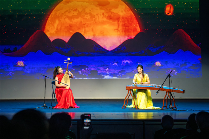  現(xiàn)場表演。中國駐希臘大使館供圖