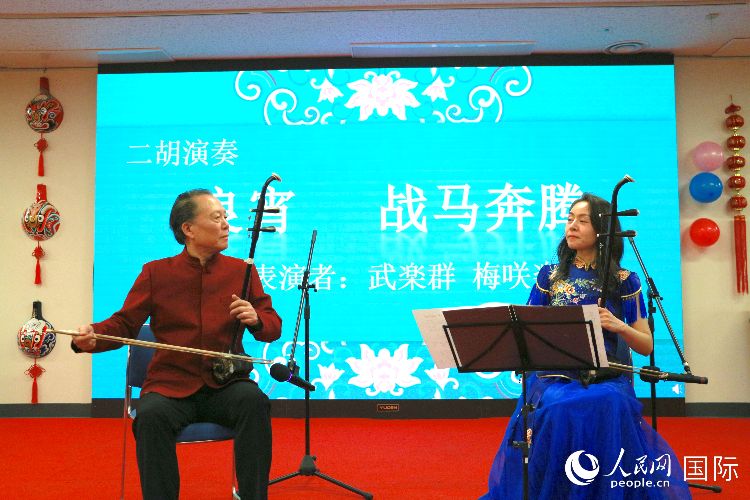 二胡合奏。人民網 許可攝