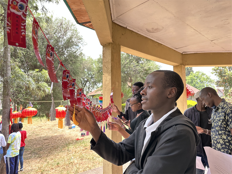 活動現場。肯尼亞埃格頓大學孔子學院供圖