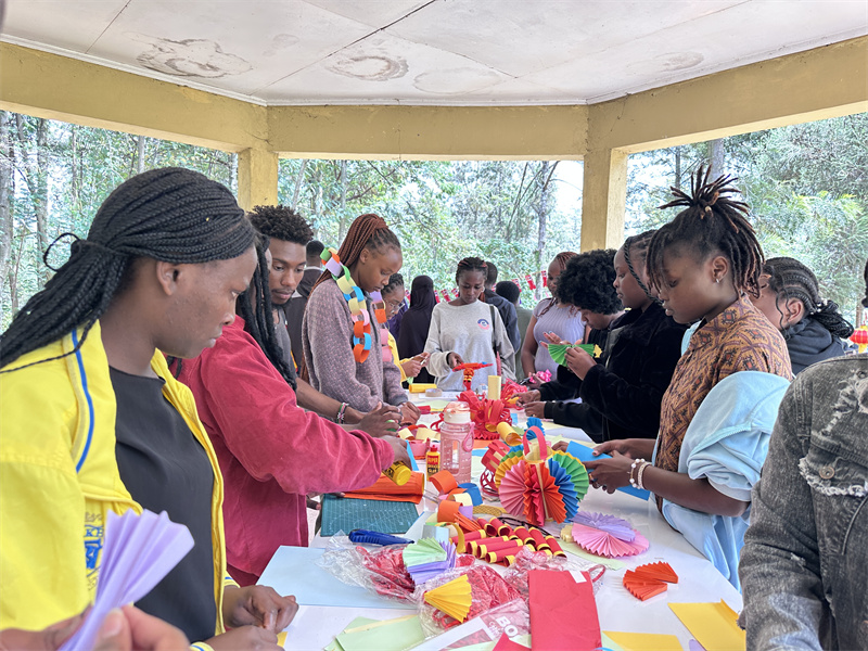活動現場。肯尼亞埃格頓大學孔子學院供圖