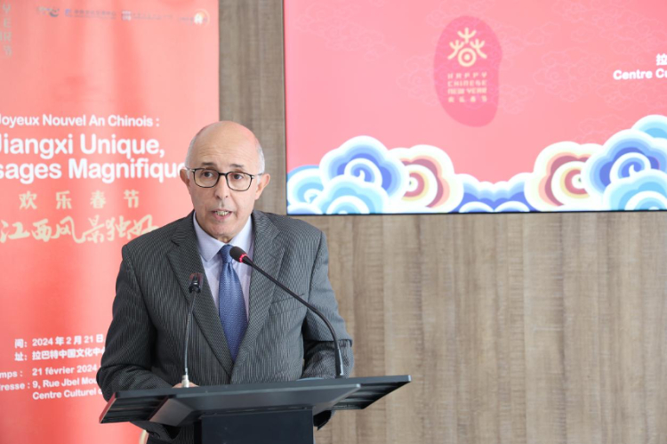 拉巴特文化藝術(shù)遺產(chǎn)復(fù)興協(xié)會(huì)主席德里希致辭?；艟z