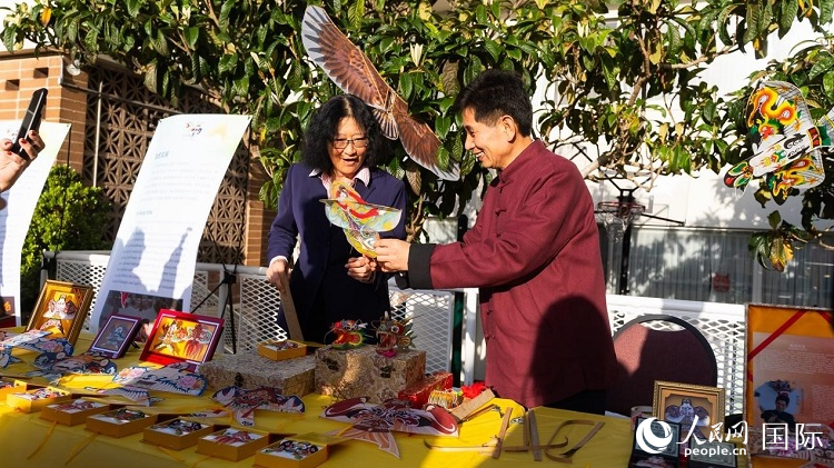 山東非物質(zhì)文化遺產(chǎn)濰坊風(fēng)箏。荊韻 攝