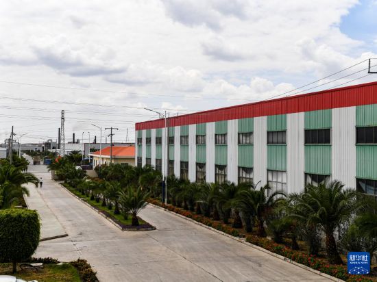 這是2024年2月16日在埃塞俄比亞杜凱姆市拍攝的東方工業(yè)園。 新華社記者 李亞輝 攝