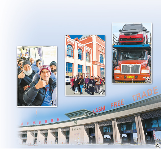 口岸繁榮，新疆成為開放前沿