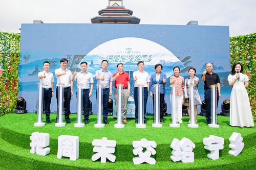 2022年寧鄉(xiāng)文化旅游節(jié)暨寧鄉(xiāng)文旅品牌營銷發(fā)布會現(xiàn)場。受訪單位供圖