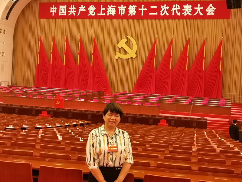 黨代表施鳳。受訪者供圖