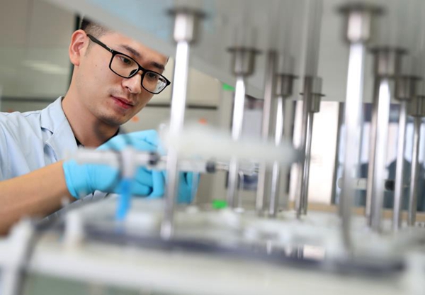 藥物研制實驗環(huán)節(jié)。受訪者供圖