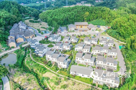 俯瞰大灣村。人民網(wǎng) 陳若天攝