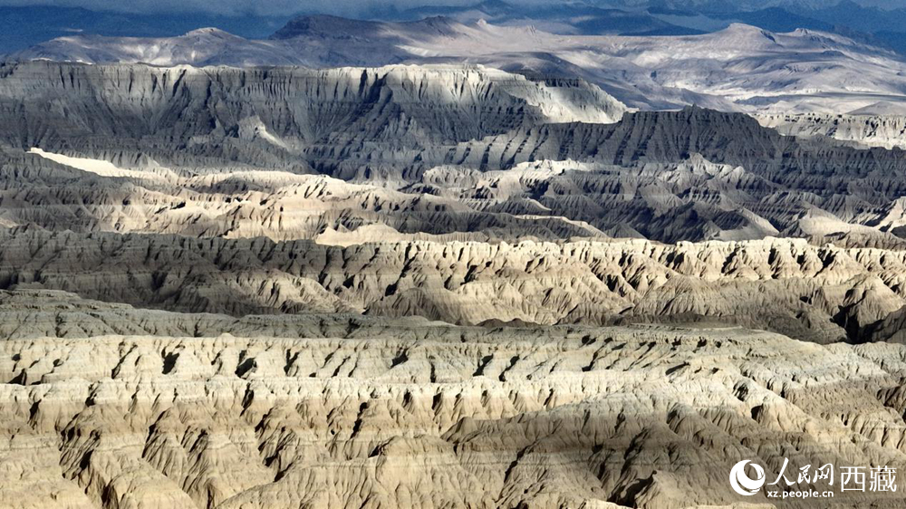 西藏阿里地區(qū)札達土林國家地質(zhì)公園。人民網(wǎng)記者 次仁羅布攝