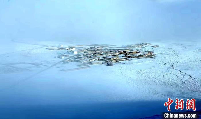 圖為普瑪江塘鄉(xiāng)冬季村景。　浪卡子縣網(wǎng)信辦供圖