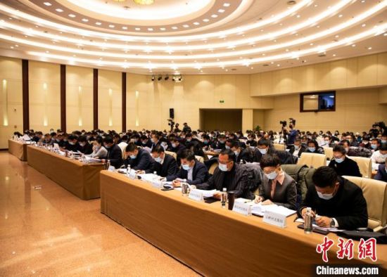 圖為會(huì)議現(xiàn)場。青海省文化和旅游廳供圖