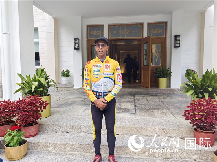 9月6日，卡里姆·穆斯塔在摩洛哥駐華大使官邸。人民網(wǎng)記者 王晶攝