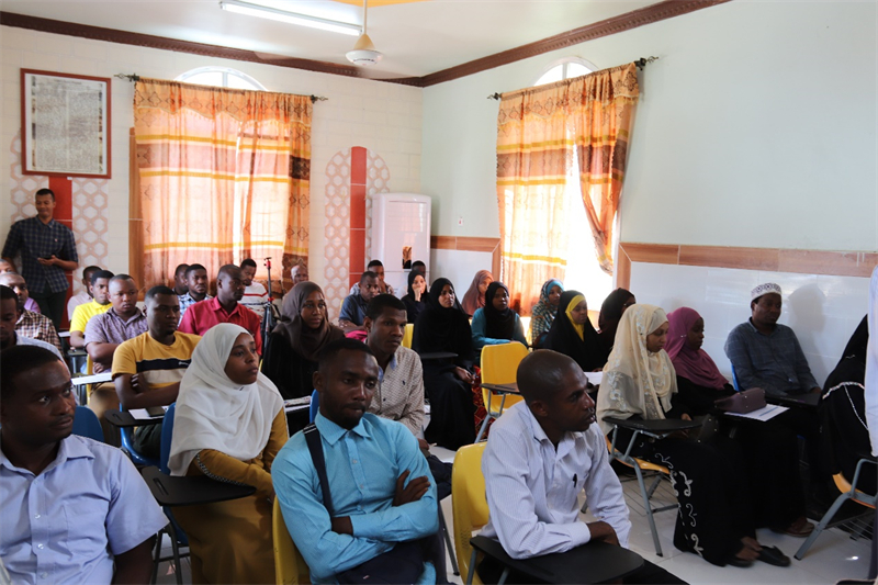 培訓(xùn)現(xiàn)場(chǎng)。專家組供圖