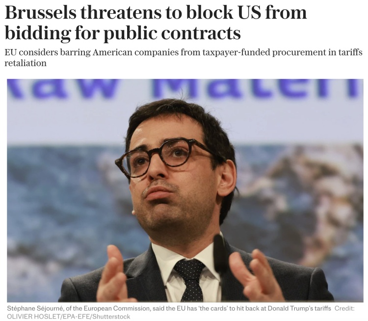 深觀察丨“只要團(tuán)結(jié)，歐盟反制美國(guó)的王牌很多”