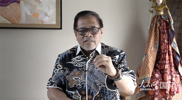 5月14日，印度尼西亞大使周浩黎接受人民網(wǎng)專訪。人民網(wǎng) 王婧攝