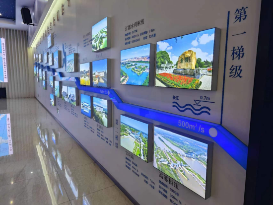 長江水跨越13級“階梯”一路北上。人民網(wǎng)記者 黃鈺攝