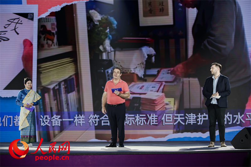 從左至右分別為馬星彤、皮安睿、柯明可。人民網(wǎng)記者 于凱攝