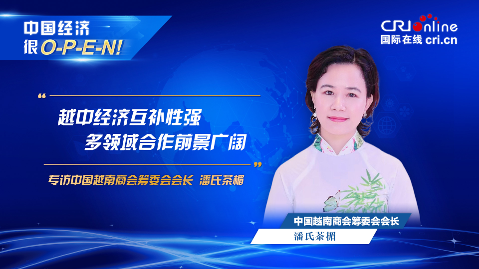 【中國經(jīng)濟(jì)很O-P-E-N!】中國越南商會籌委會會長：越中經(jīng)濟(jì)互補性強 多領(lǐng)域合作前景廣闊_fororder_越南