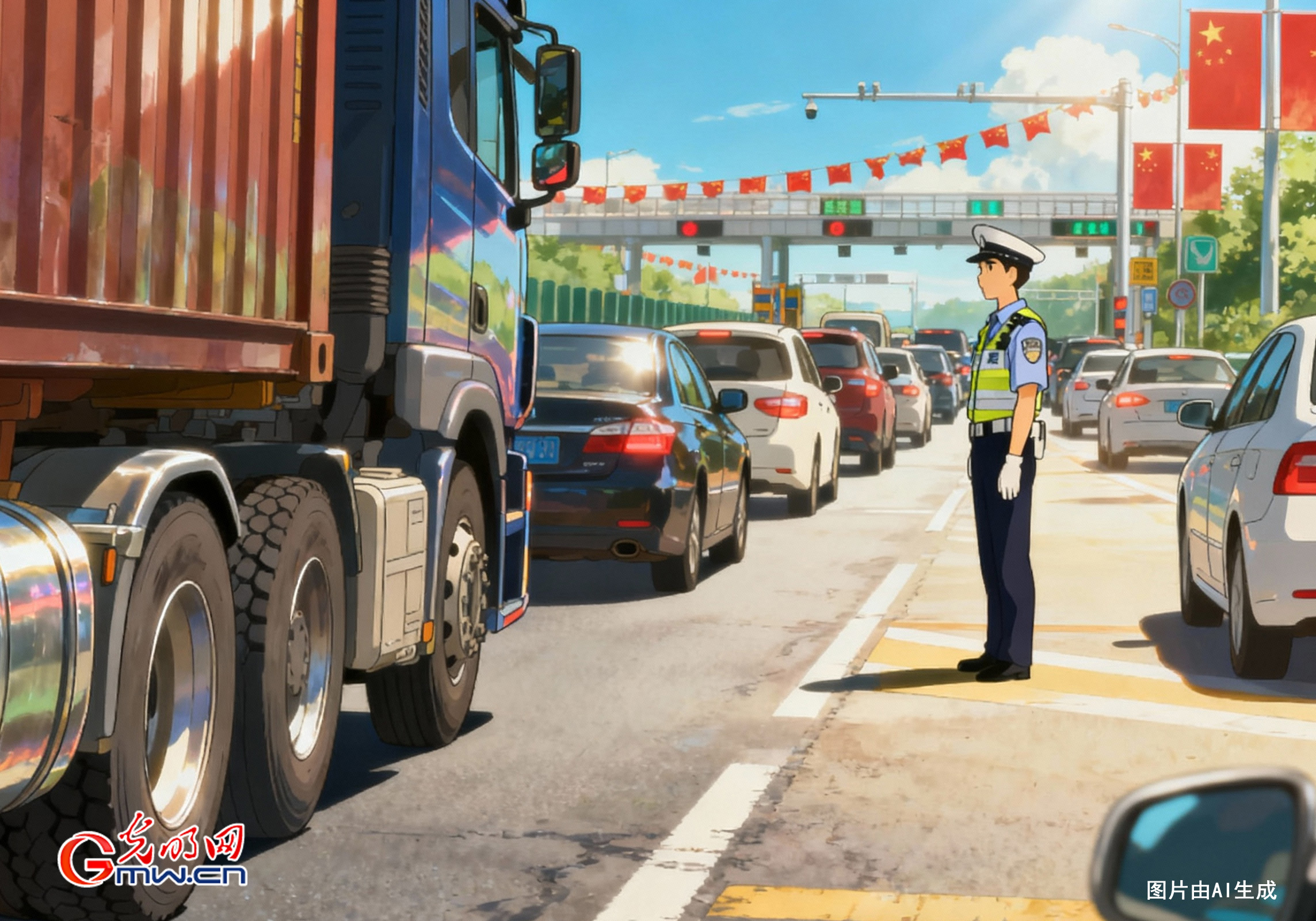 【光明漫評(píng)】國(guó)慶煙火氣，離不開勞動(dòng)者的守護(hù)