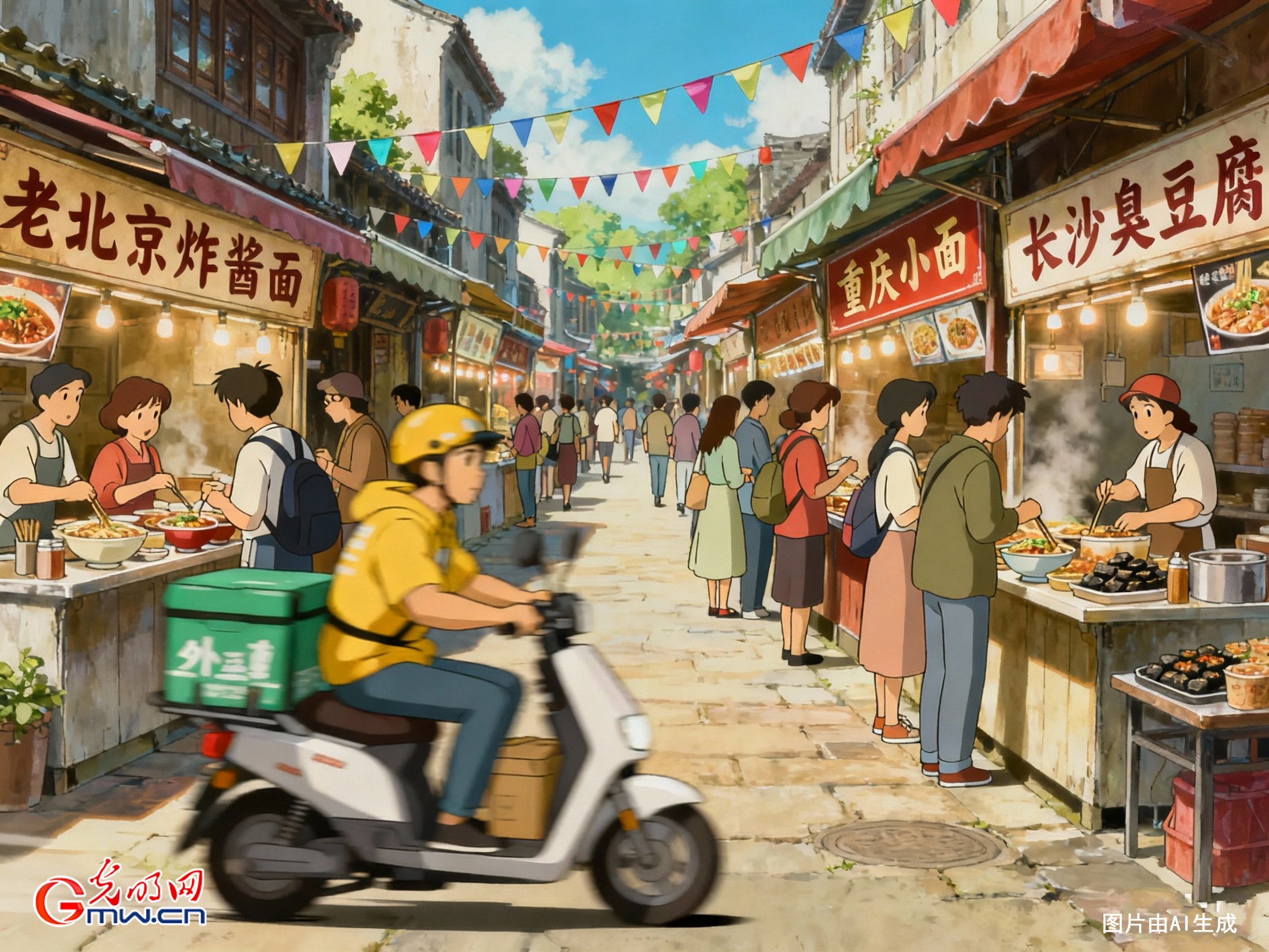 【光明漫評(píng)】國(guó)慶煙火氣，離不開勞動(dòng)者的守護(hù)