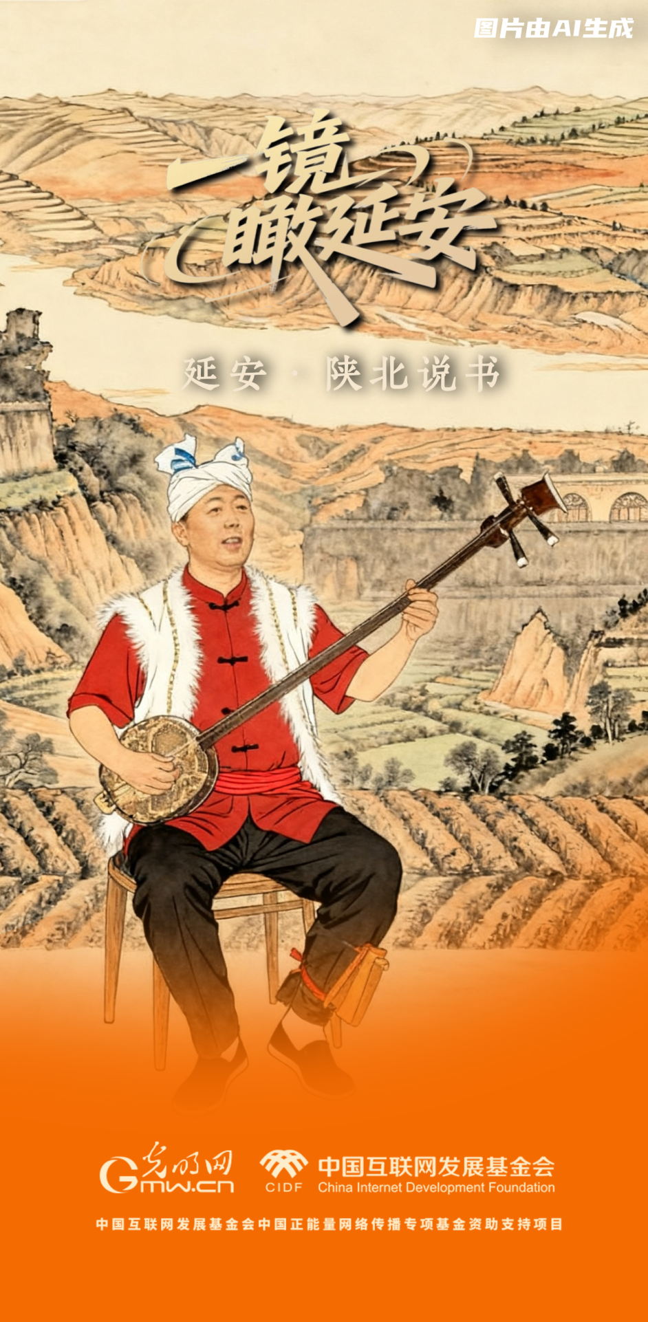 【一鏡瞰延安·AI海報(bào)】跟著這些非遺文化，感受老區(qū)風(fēng)土人情