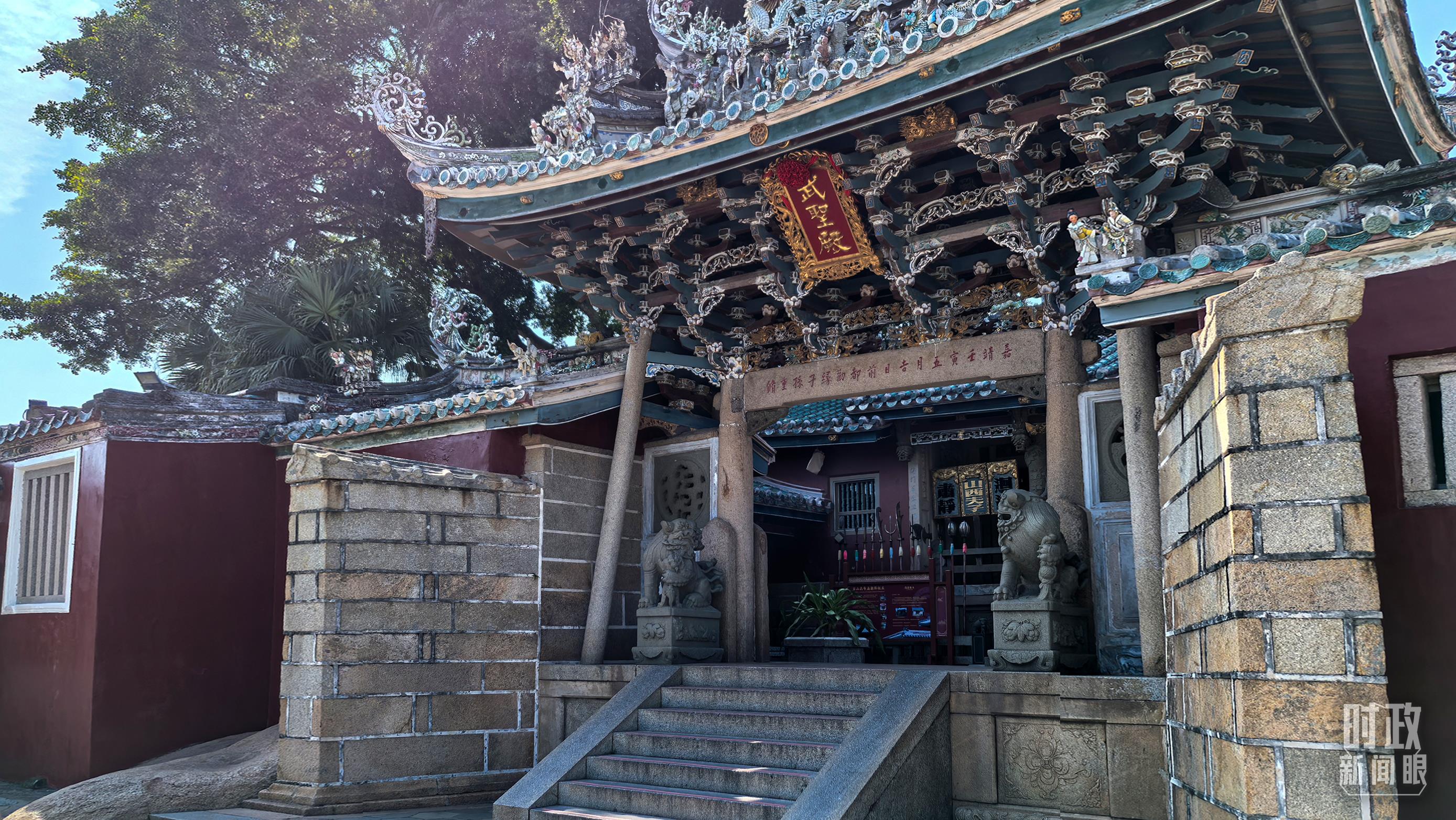 △關(guān)帝文化產(chǎn)業(yè)園。（總臺(tái)央視記者陸泓宇拍攝）