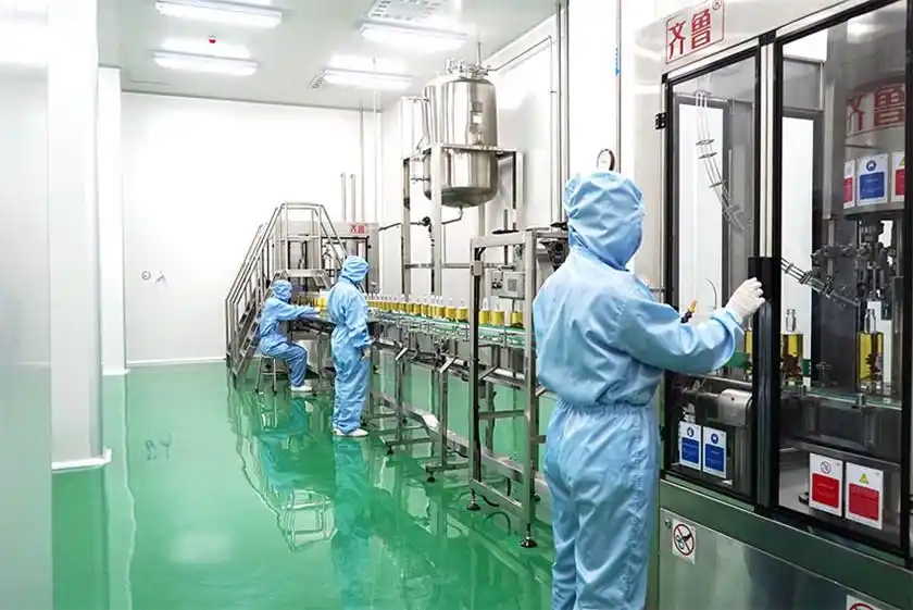 吉林省鹿產(chǎn)品生產(chǎn)車間。