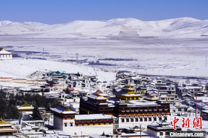 霧凇美景。　龍江燕 攝