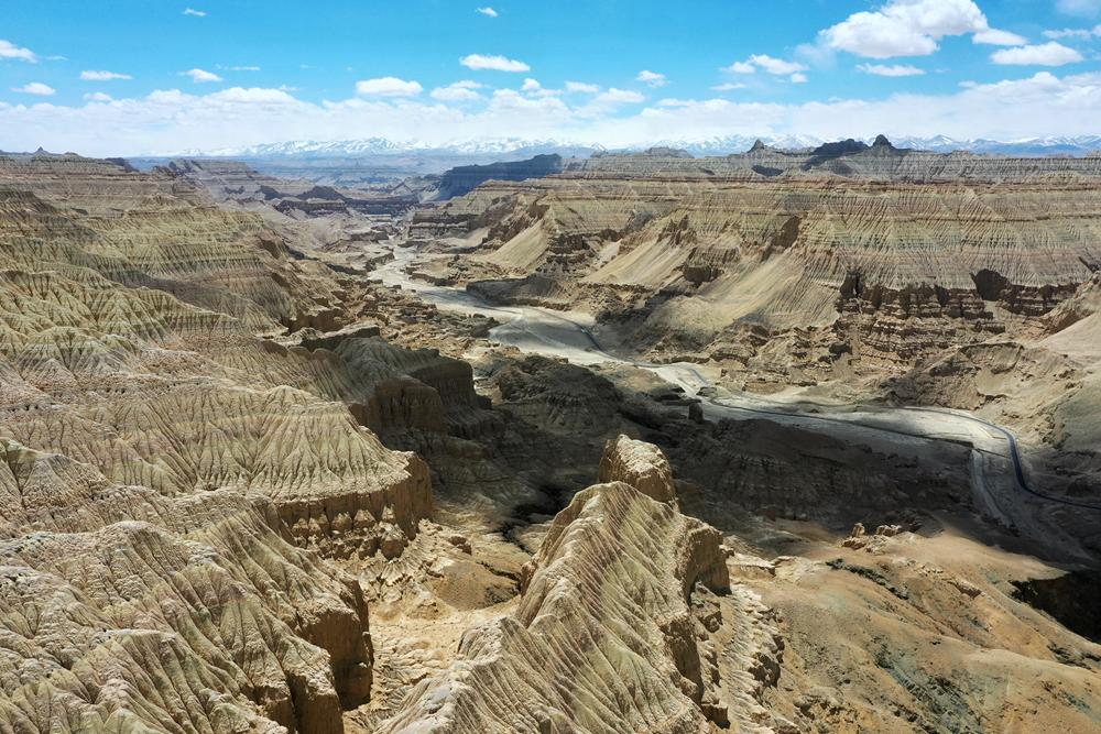 航拍土林。旦真攝