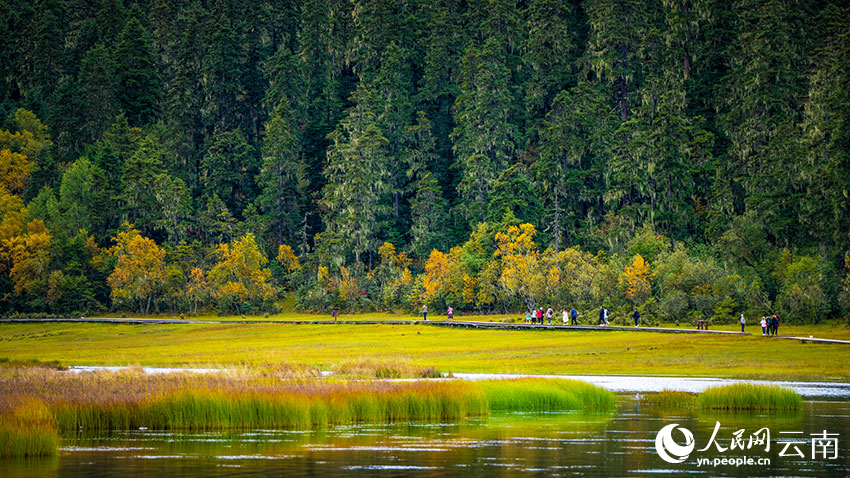 秋日普達(dá)措。格瑪攝