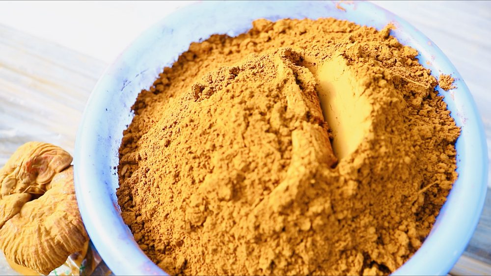 靈芝孢子粉。