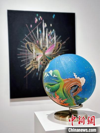 展覽現(xiàn)場(chǎng)?！□囆g(shù)中心 供圖