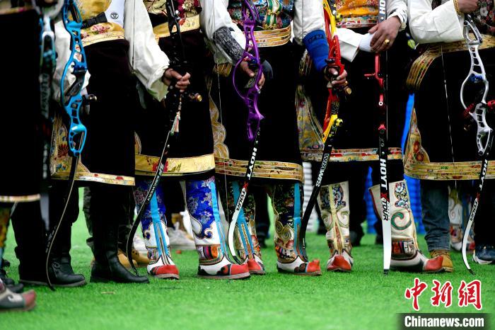 3月28日，參加響箭比賽的選手們?！±盍?攝