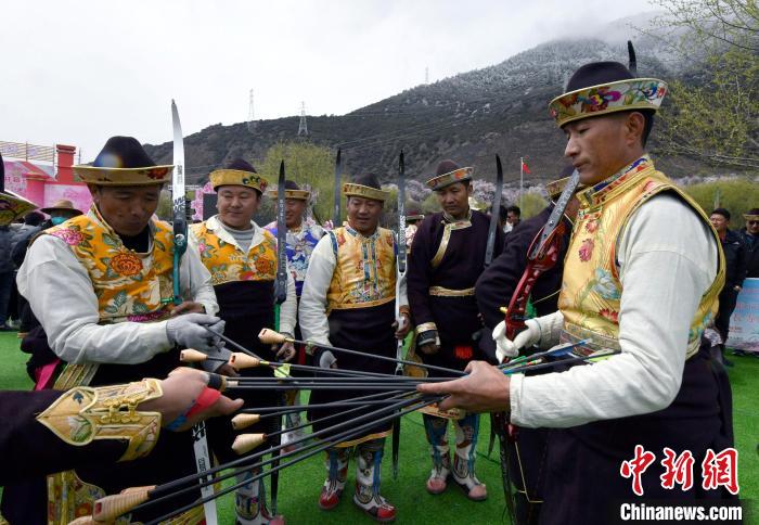 3月28日，參加響箭比賽的選手們?！±盍?攝